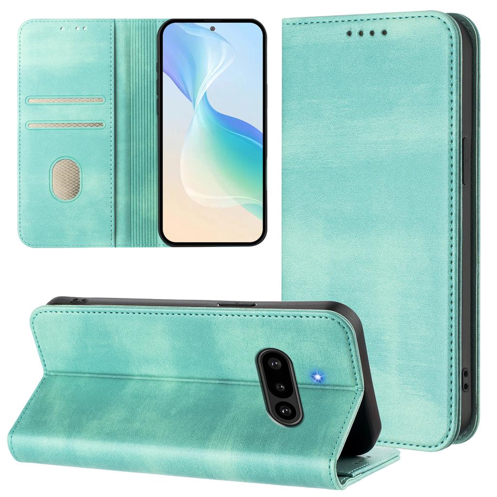 Pentru Nimic Telefon (3a) Huse Portofel Textură Retro Blocare RFID Husă de Telefon din Piele