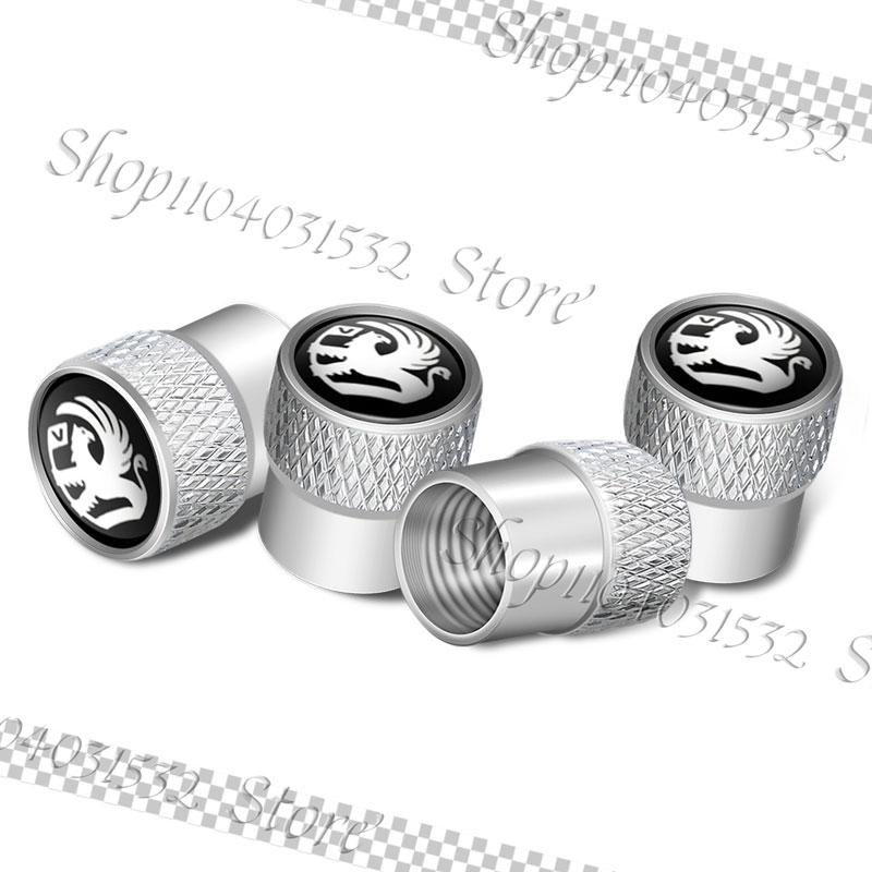 4Pcs Metal Car Styling Tire Valve Caps Tyre Wheel Stem Air Valve Cover For Vauxhall Astra H J G Vectra C Insignia Zafira Corsa