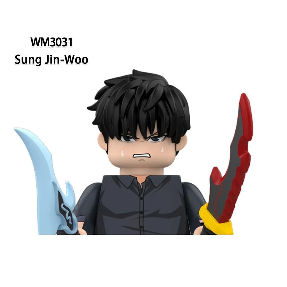 Nové WM6220 WM6221 Solo Leveling Sada Stavebnice Sung Jin Woo Mini Akční Figurka Hračky
