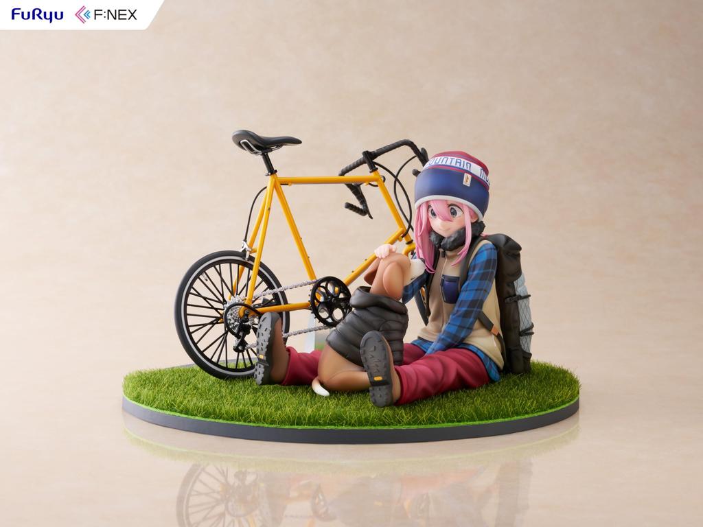 Furyu Kakamigahara Nadeshiko Scale PVC Complete Figure Yurucamp 1/7 Pre-painted