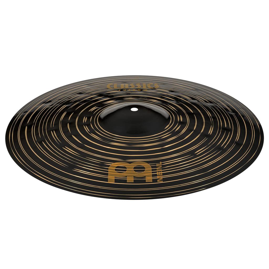 MEINL Cymbals Classics Custom Dark Series Crash Cymbals Thin Dark Crash CC18TDAC 18" []