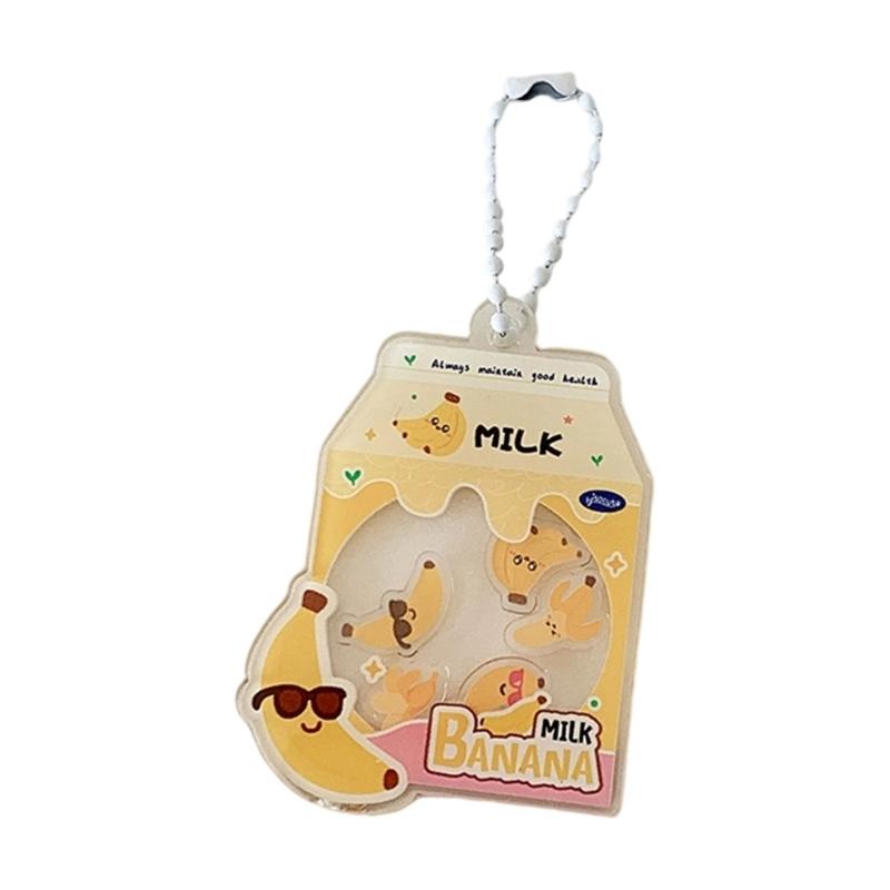 Car Keychain for Women Girls Cute Keychain Bag Charms Drinks Bottle Keychain Accessories for Backpacks,Wallets Decors