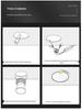 Mini Recessed LED Wine Glass Counter Spotlight