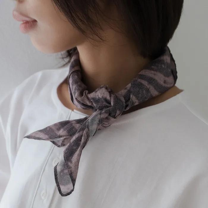 Crater bandana / Clay rose
