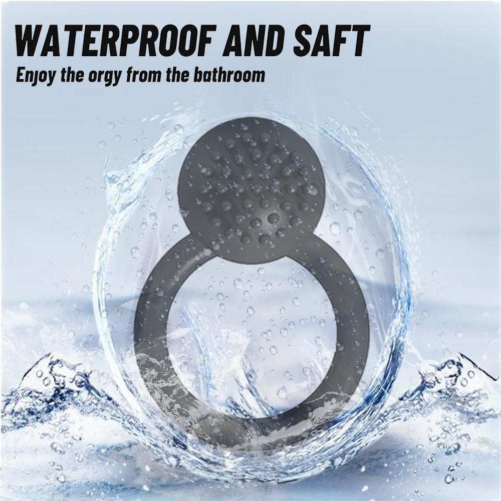 10 Frequency Vibrator Cockring Penis Cock Ring On for Man Delay Ejaculation Sex Toys for Men Couple Rings Penisring Toy for