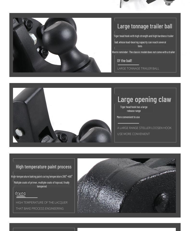 Trumpchi GM8 Tow Hook Bracket: Modified Trailer Hitch, Rear Tow Hook, Decoupling for RV.