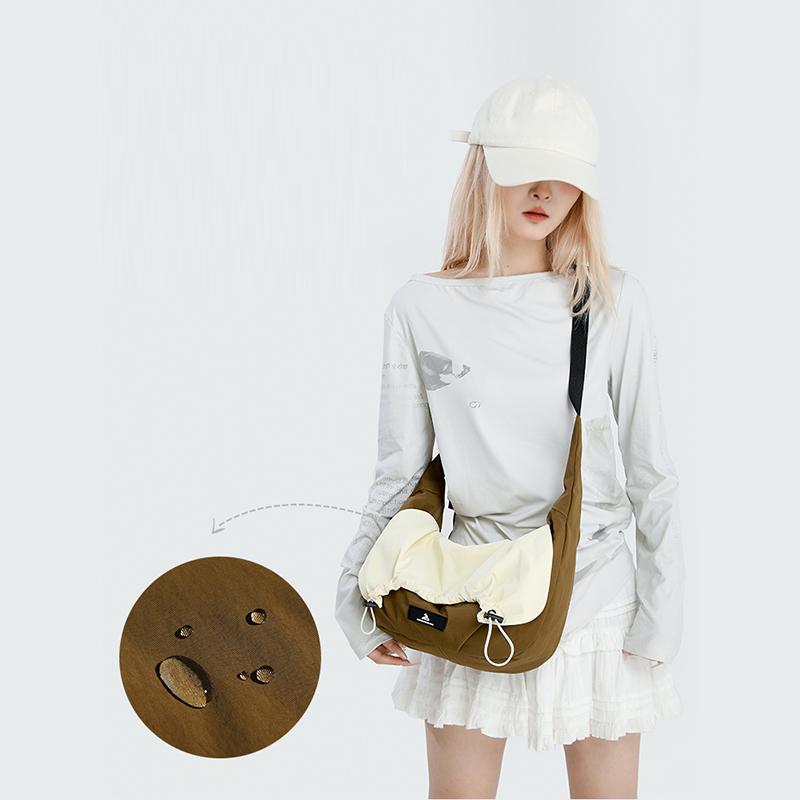 Nylon Bag Women's Lightweight Large Capacity Crossbody Bag Commuter Shoulder Bag