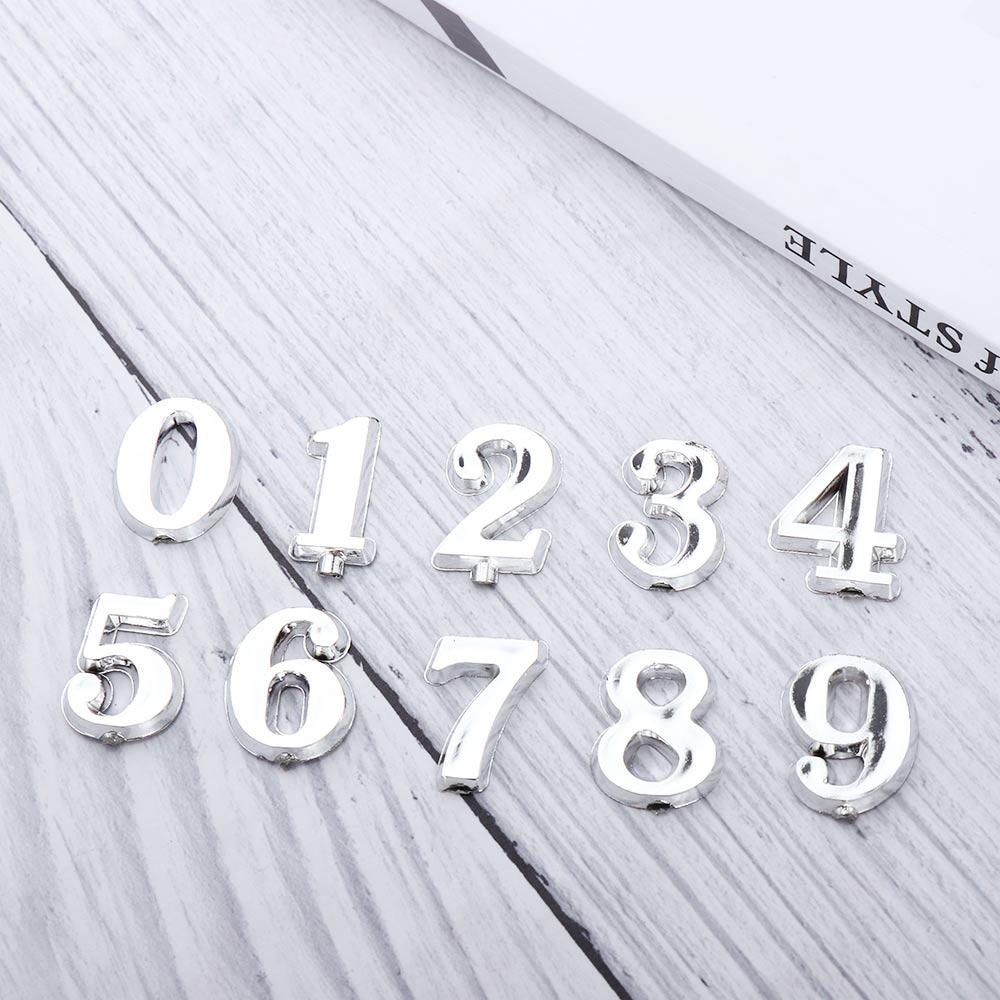 Numerals Gadget Replacement Clock Parts Digital Repair Tools Quartz Clock Numerals Accessories