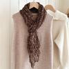Retro Ethnic Style Warm Cold-Proof Scarf Women Floral Crumpled Silk Cotton Linen Scarf Long Folds Shawl  Headscarf Gifts