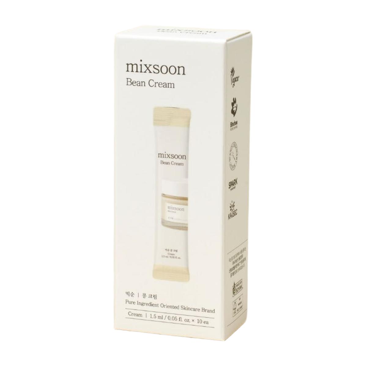 

Mixsoon Bean Cream Nourishing Glass Skin Moisturizer 1.5ml x 10ea