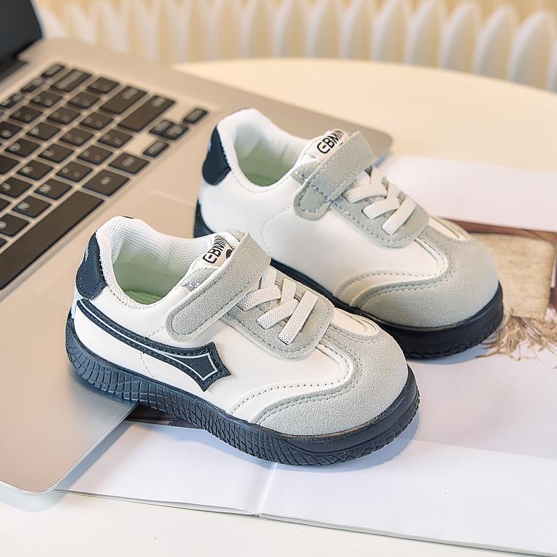 Baby shoes, new autumn sports shoes1-6Toddler shoes for girls and boys, leather sneakers