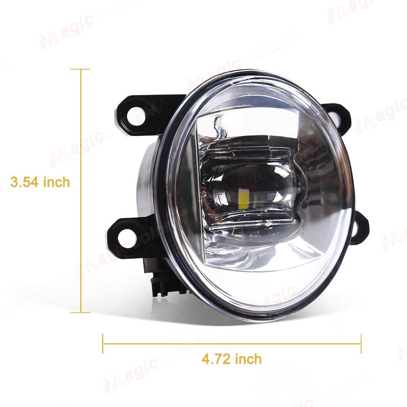 LED Fog Lamp For Toyota Sienna    2024 Front Bumper Fog Light Driving Lamp Assembly High Power 12V