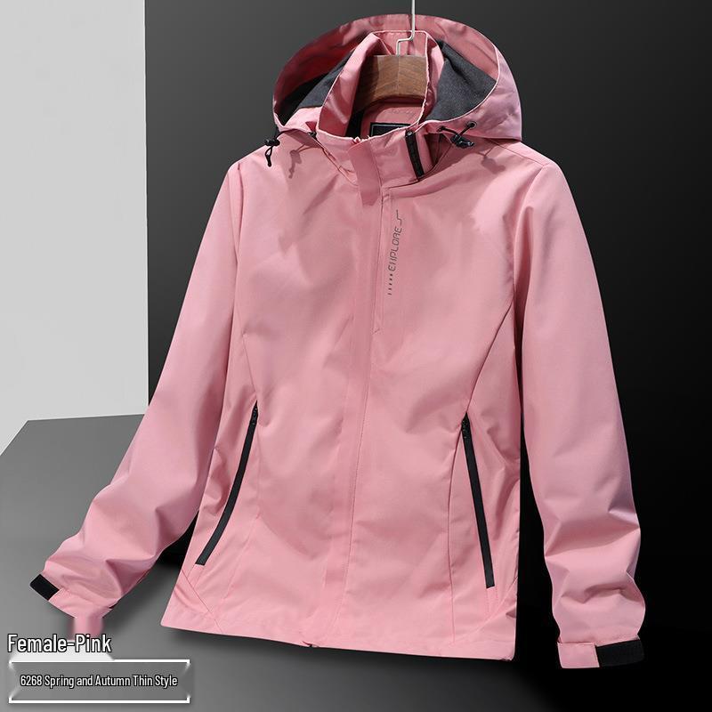 Men's Versatile Windproof Workwear Jacket for Spring, Autumn, and Winter