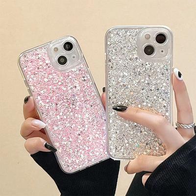 Dropped Glitter Anti Drop All Inclusive Phone Case for IPhone 17 Promax Silicone Ins Style for Apple 16 Soft Case