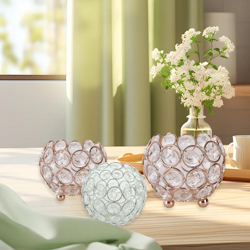 

1 шт., винтажные аксессуары для свечей, в форме шара для свадебных подсвечников, держатели фонарей, хрустальный домашний декор M