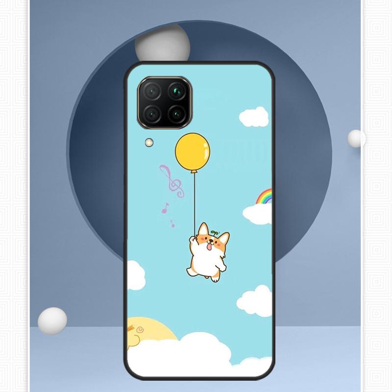 

Cartoon Corgi For Huawei Nova Y72 Y90 Y61 Y91 Y60 Y70 12s 12i 11i 8i 9 10 SE P20 P40 Lite P60 P30 Pro Case Huawei Nova 9