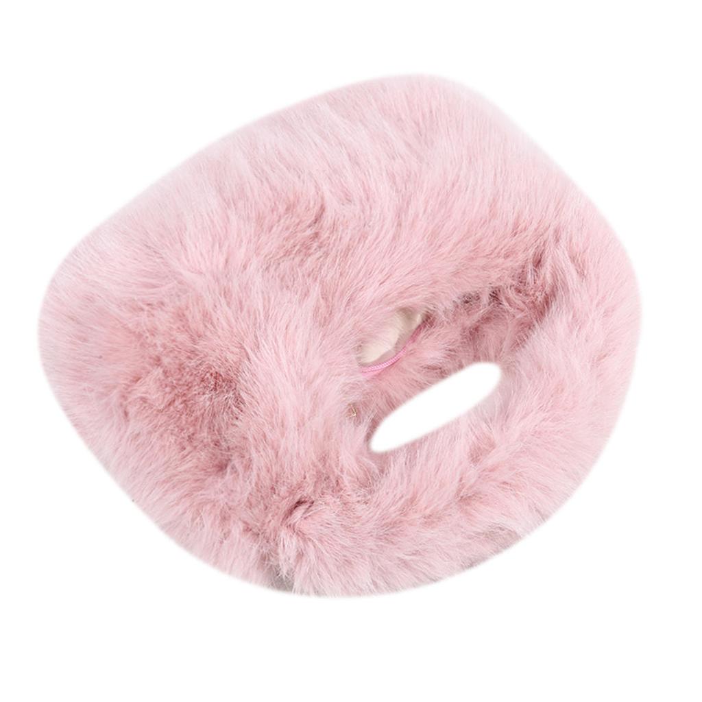 Modische Weiche Plüsch Halbmondtaschen für Damen Flauschige Kunstfell Damenhandtaschen Luxuriöse Kleine Tragetasche Weibliche Wintergeldbörsen