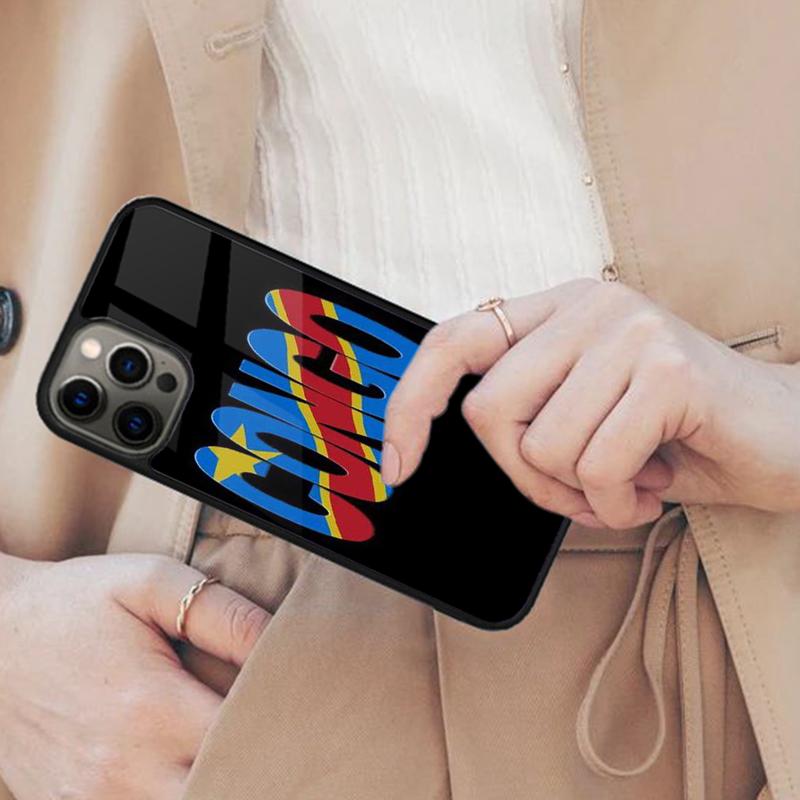 Congo Democratic Republic Flag Magnetic Phone Case For APPLE iPhone 17 Air 16 14 13 12 Pro Max 15 Plus Wireless MagSafe Cover