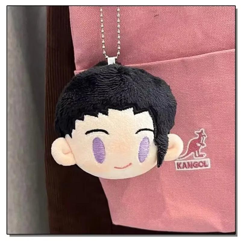 Jujutsu Kaisen JJK Geto Gojo Suguru Nanami Plush Toy Keychain Anime Peripheral Backpack Pendant Kawaii Keyring Birthday Gift