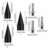 4Pcs Screw Cones Wood Drill Bit 32mm 42mm 50mm Log Splitter  for Electric and Hand Drills