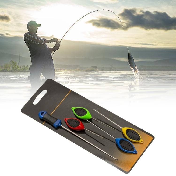 5Pcs Baiting Needle Tool Baiting Drill Stringer Needle Replacement Fishing Splicing Needle Carp Fishing Accessories