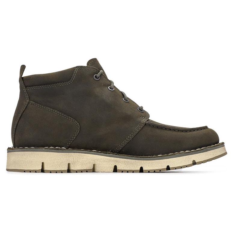Timberland Leather Breathable Shock Absorbing Lightweight Comfortable Fashion Ankle Outdoor Boots Men Boots Dark-Brown A2GQQA58