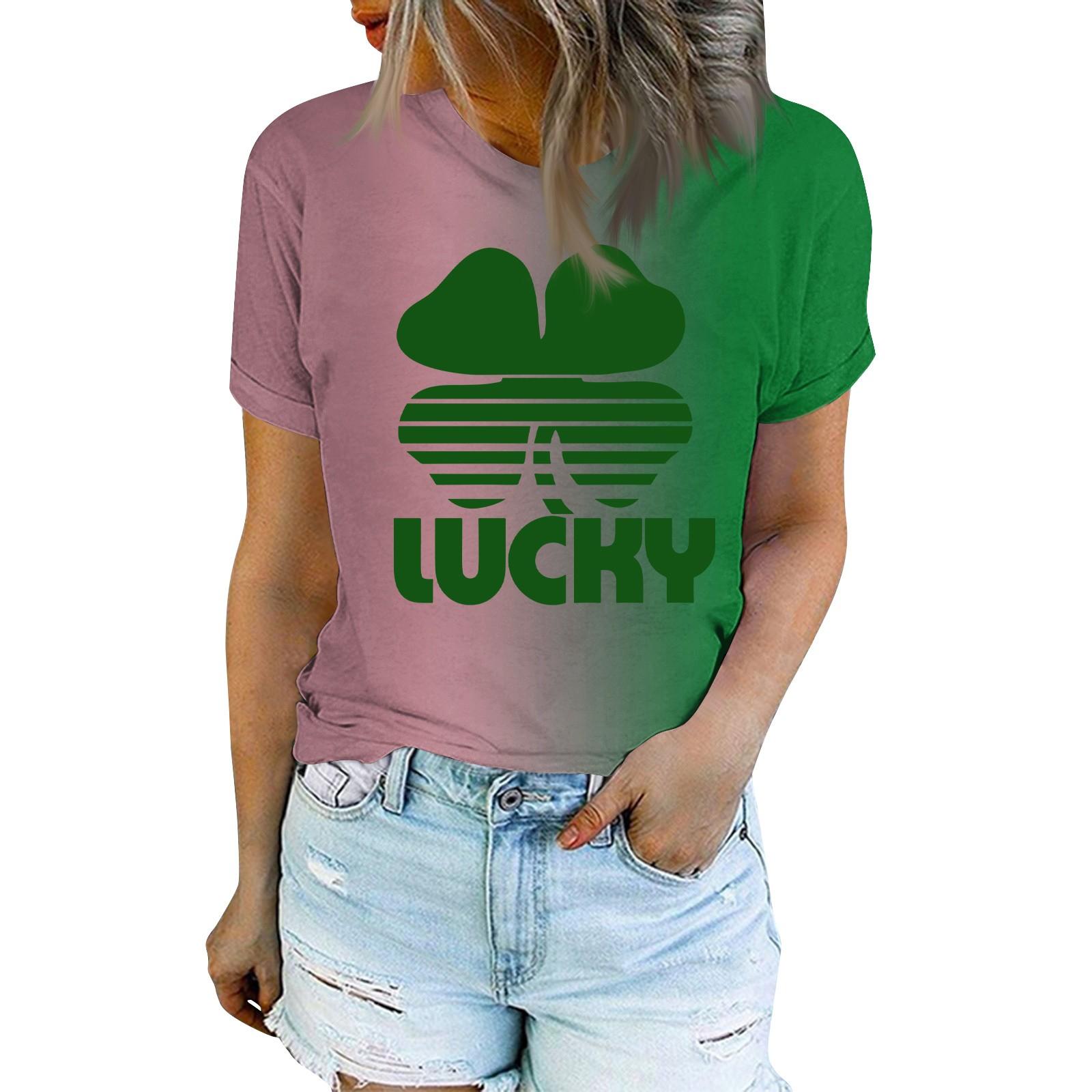 

Женская модная повседневная футболка с круглым вырезом и коротким рукавом с принтом, топ XXXL