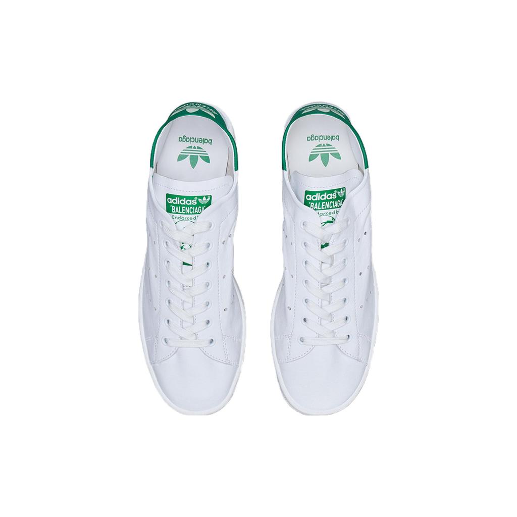 Balenciaga X Adidas  Stan Smith White Green Women Sneakers Core-White ID7567