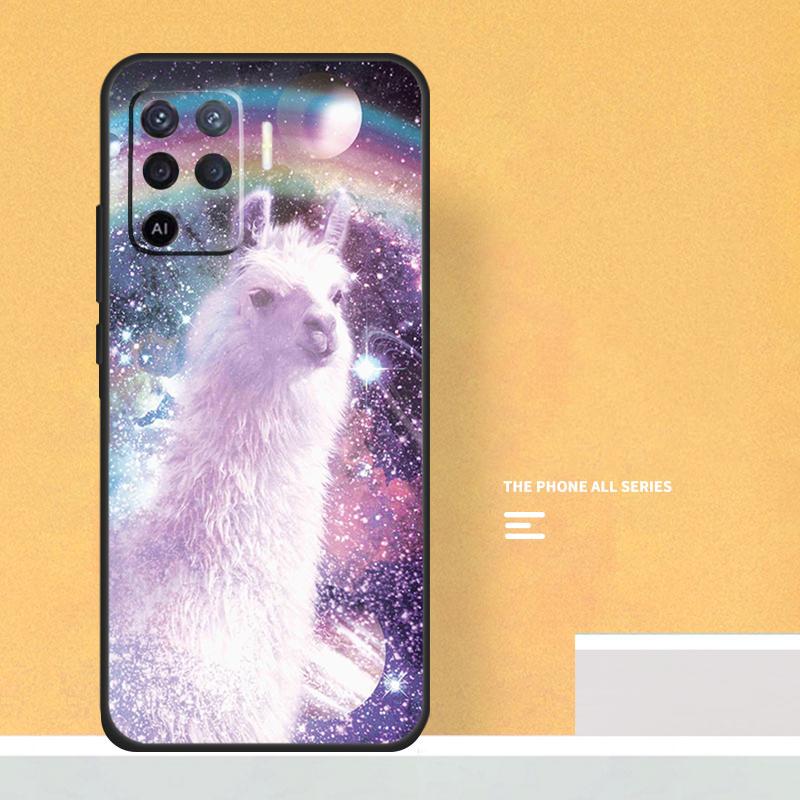 Lama Llama Alpaca Case For Oppo A18 A38 A58 A78 A98 A5 Pro A6 A15 A54 A74 A94 A17 A57 A80 A60 A40 A16 A76 A96