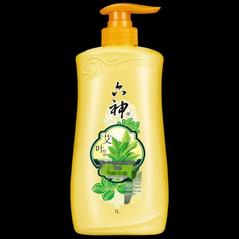 Liushen Mugwort Anti-Itch Shower Gel, 1L