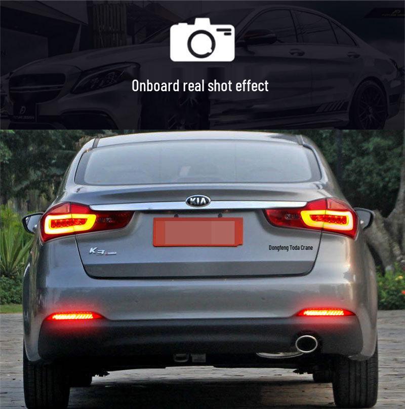 Kia K3 (2013-2015) Rear Bumper Light: Brake Warning & Sequential Turn Signal Light