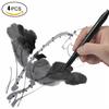 Pack of 3 Calligraphy Pen Set Brush Pen Soft Brush Tips Manga Writing Drawing Ink Pen Script Gi
