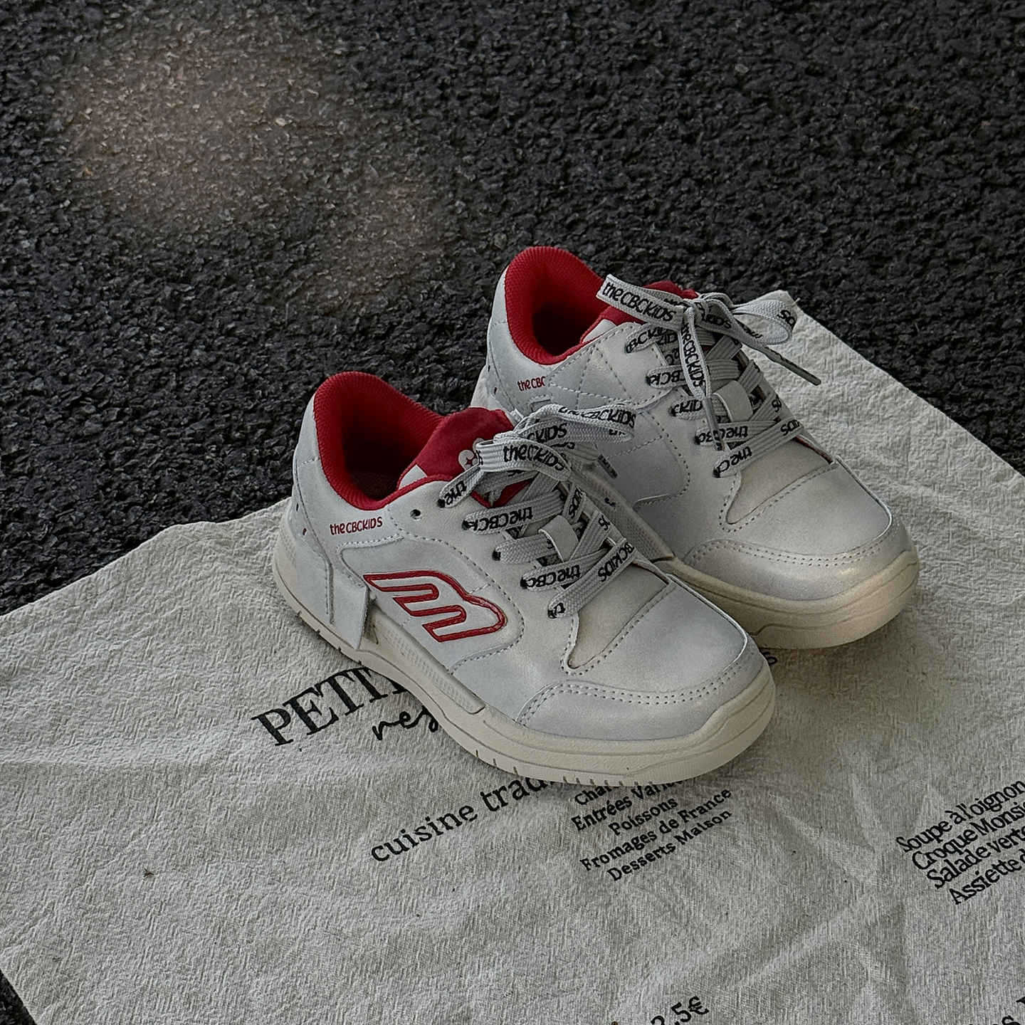 

XSHX Children s Paris Wide Show Shoe Head Functional Board Shoes Wenzhou Students Boys and Girls American Velcro Leather White Shoes 30