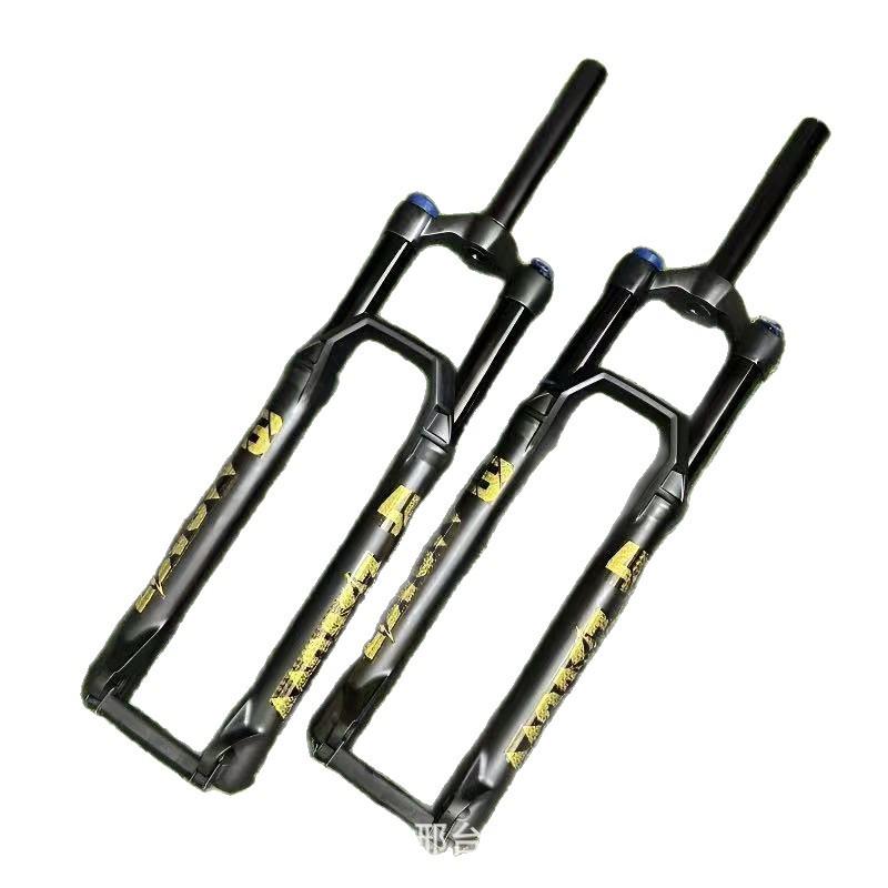 140mm Travel Adjustable Mountain Bike Suspension Fork with Lockable Aluminum Alloy Design