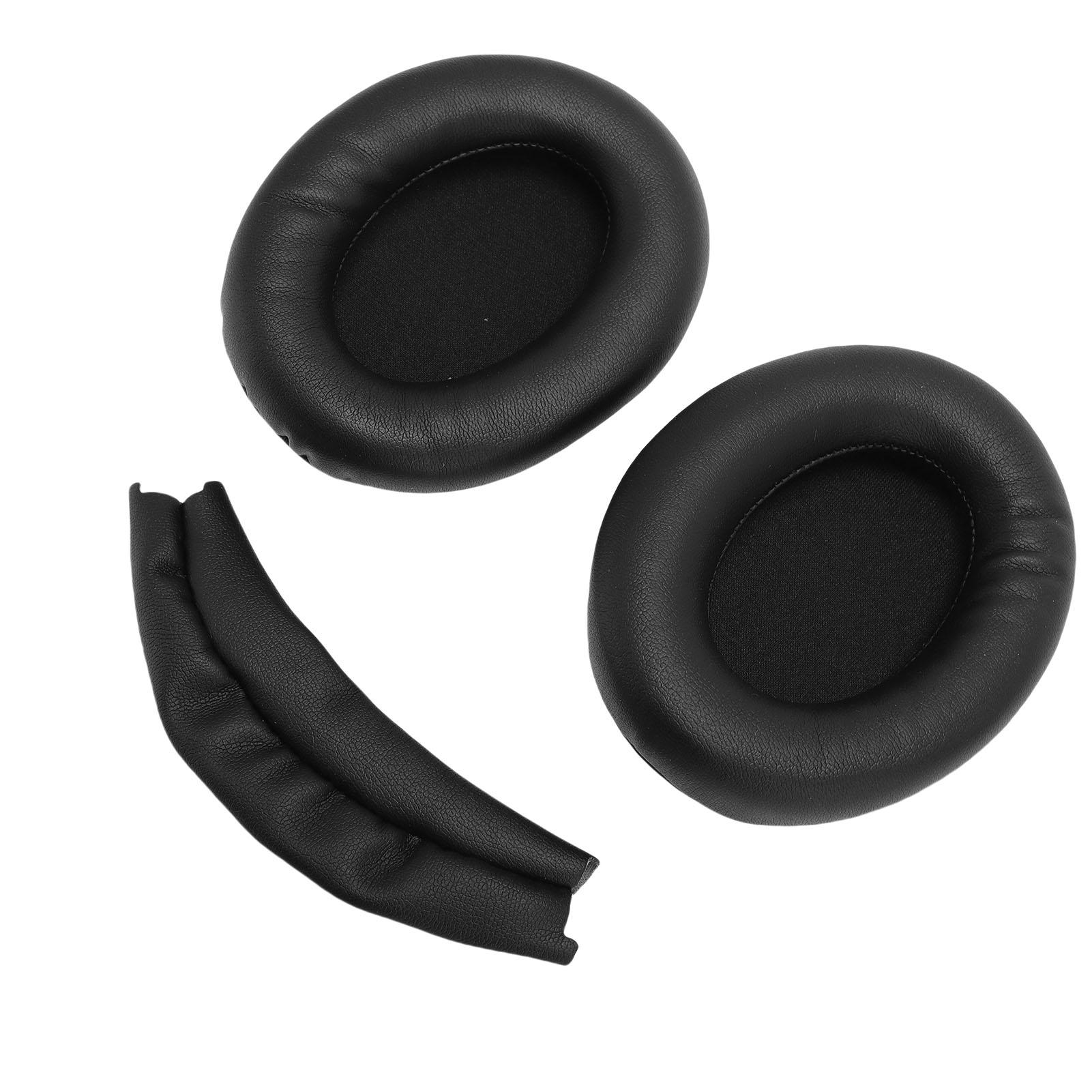 rpads Replacement for WH-1000XM3 Hdphone Protein Lther r Cushion and Replacement Hdband Pad Kit