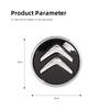 4 vnt. Automobilio ratų centrinės gaubteliai, ratlankių gaubteliai, dangteliai su emblema Citroen C5 X AIRCROSS C3 C4 C2 Berlingo Jumper Dispatch ami C4L