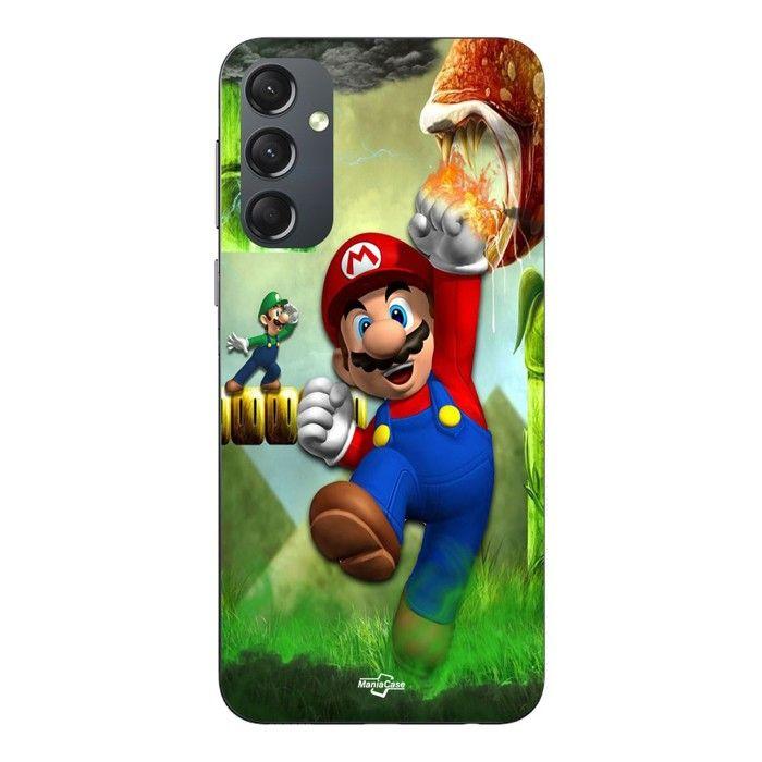 Cover Per Samsung Galaxy A54 super mario bros movie Maniacase nero