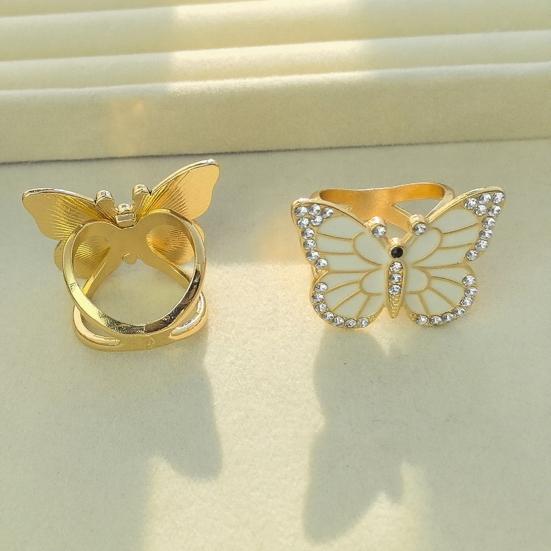 Rhinestone Butterfly Scarf Ring Elegant Scarf Clip Ring X-shape Scarf Holder Ring for Women Silk Scarves Neckerchief Shawls Fashion Accessories