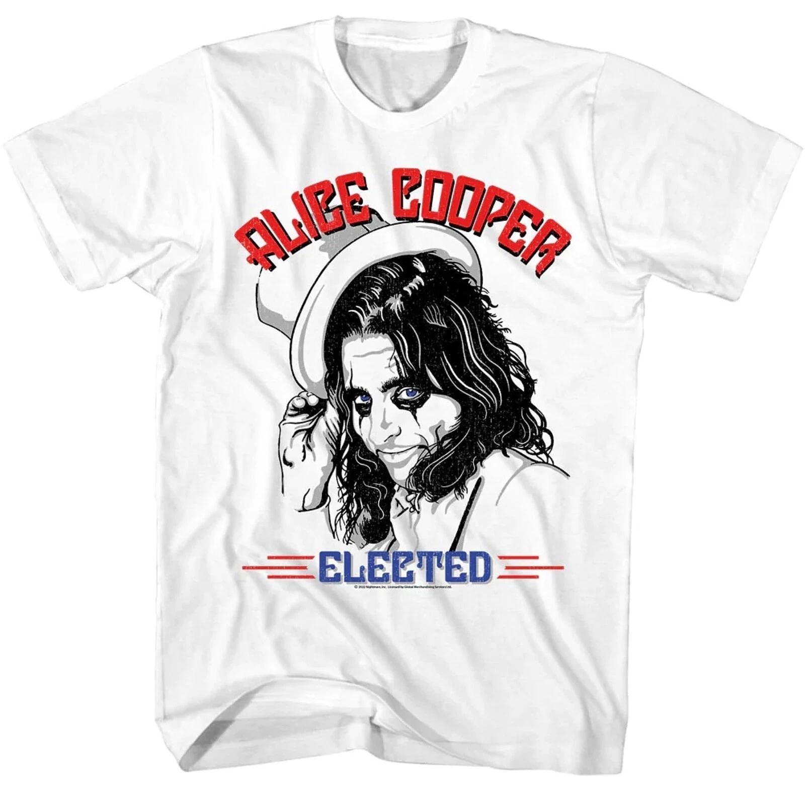 ALICE COOPER cd lgo ELECTED Official SHIRT LRG New billion dollar babies welcome L