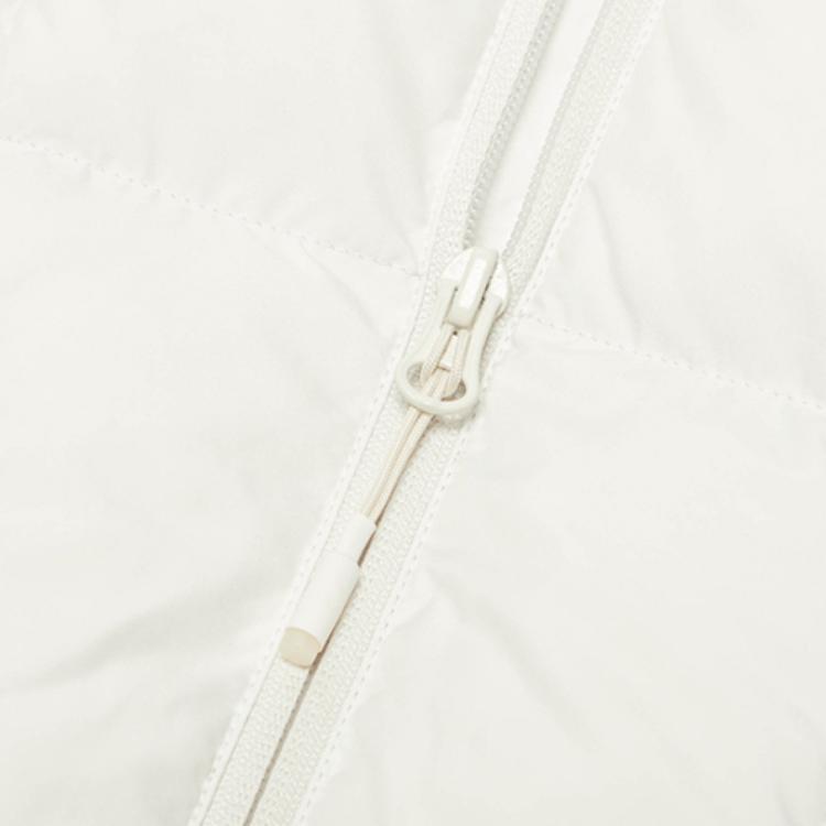 Puma Logo Warm Windproof Hooded Down Jacket Men Outerwear Smoke-Grey 585534-05