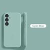 Kamerabeskyttelse Mykt Telefondeksel for Samsung Galaxy A05 A15 A25 A35 A55 5G Flytende Silikon Par-deksel A 15 4G A55 A25 Global