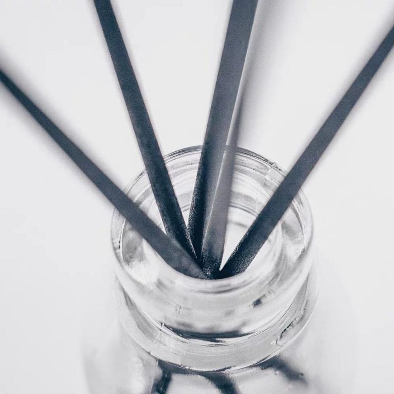 10/30/50pcs mix Reed Diffuser Rattan Stick Black Volatile Synthetic Fiber Sticks Aroma Fragrance for Home Fragrance