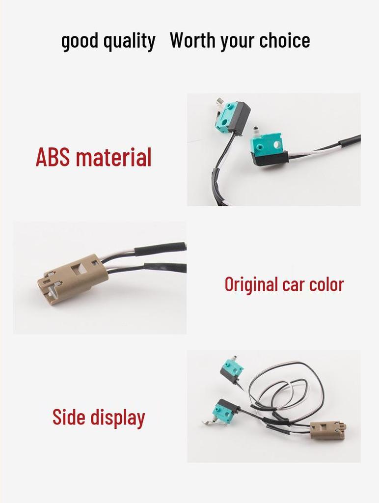 Microswitch & Wiring Harness for Tesla Model S Car Door, Part 1016009-00-C, Automotive Accessory