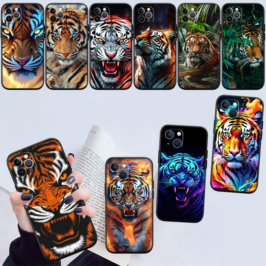 UP5 Animal Tiger New High-End Shell Phone Case for iPhone SE X XS XR 16E 17 11 Pro Max 8 7 6 6s Plus Air