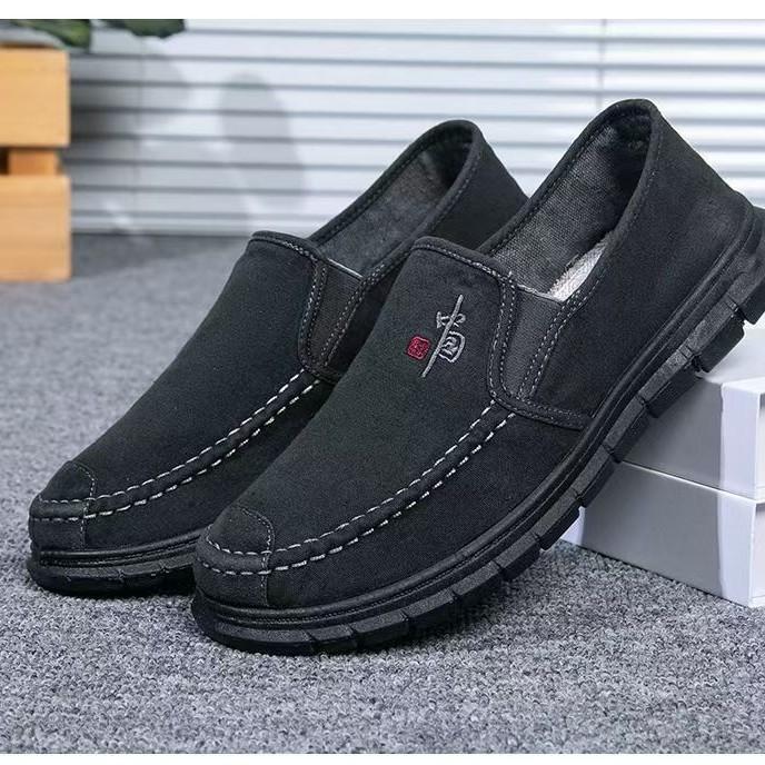 Casual shoes Spring and autumn comfortable cloth shoes medium single shoes 39