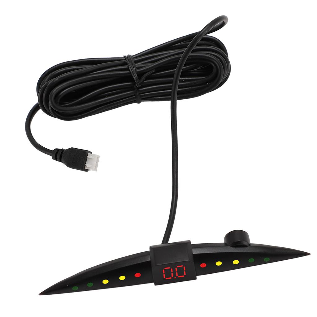 Car Reverse Backup Radar System 4 Parking Sensors LED Display Buzzer Beep Alarm Indicator for Safe