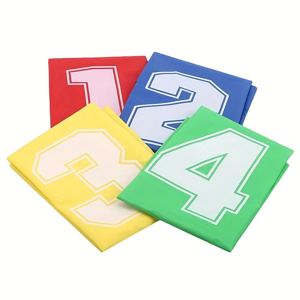 4 Pack/Set Canvas Potato Sack Game Bags, Durable Kangaroo Jumping Bags for Outdoor Lawn Games, Family Interactive Sports