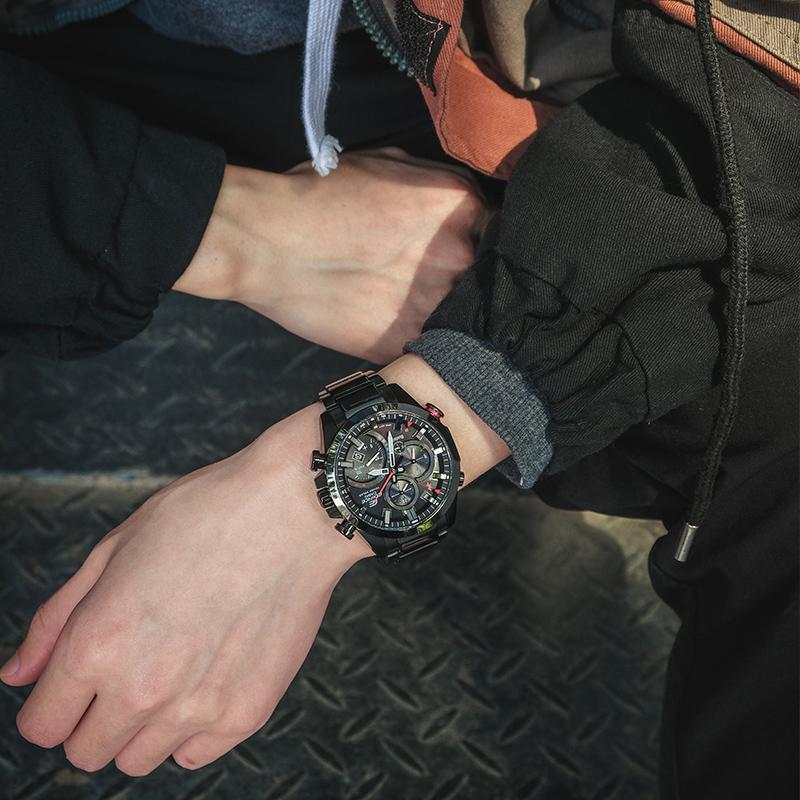 Casio Men EDIFICE Black Watch EQB-501YDC-1AMPRD