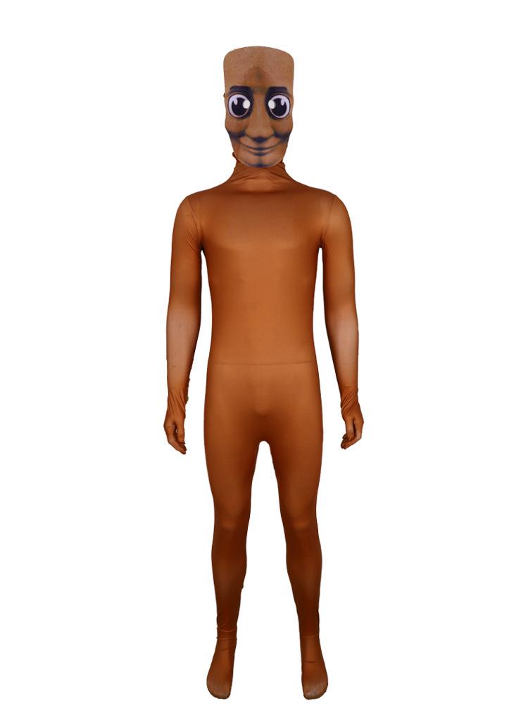 Shan Hai Jing Wooden Stick Man Halloween Cosplay Costume