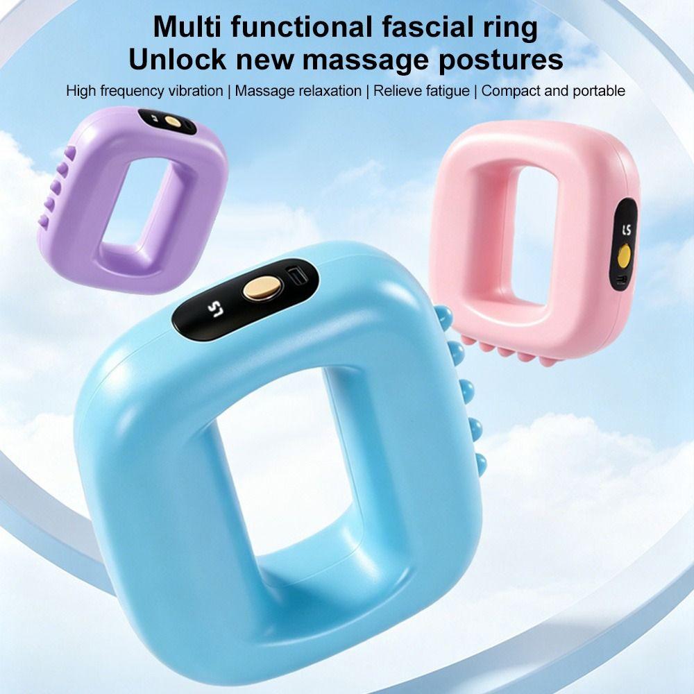 USB Charging Vibration Plate for Lymphatic Drainage Electric Waist Massager  for Weight Loss